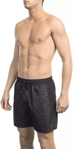 Men's Swimwear Boxer Swimming Pool External Drawstring and Side Pockets Article BKK1MBM08 Series Property BKK