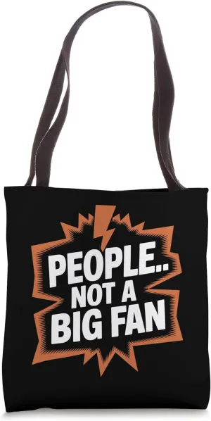 Mentally Tired Social Limit Design Tote Bag