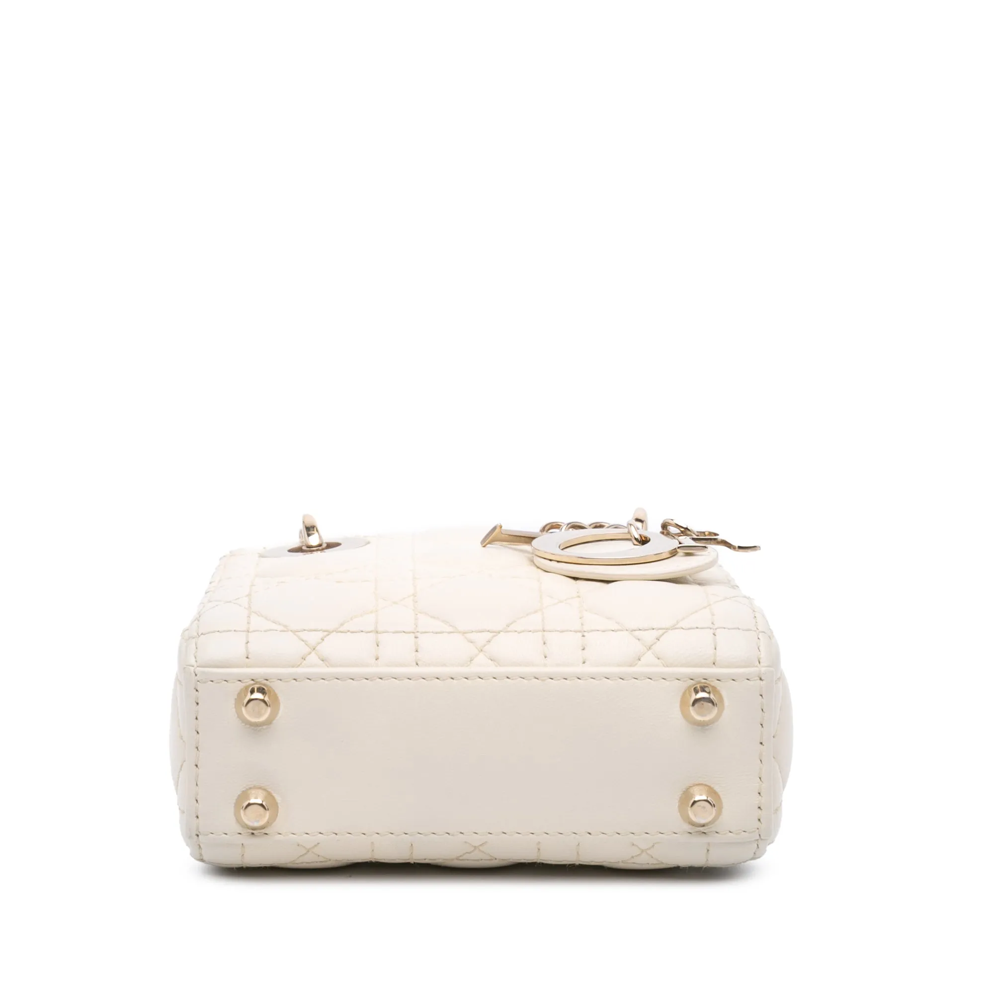 Micro Lambskin Cannage Lady Dior
