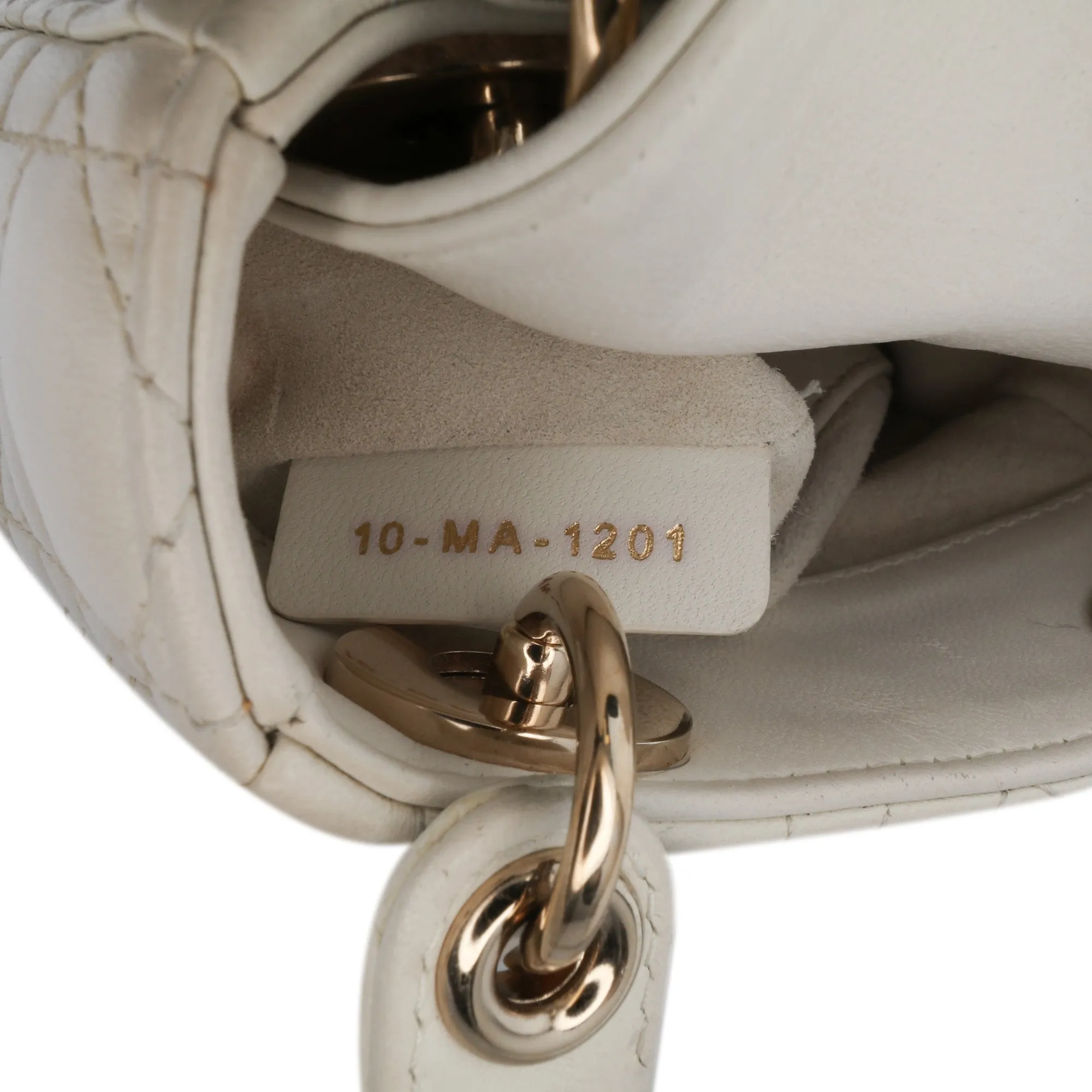 Micro Lambskin Cannage Lady Dior
