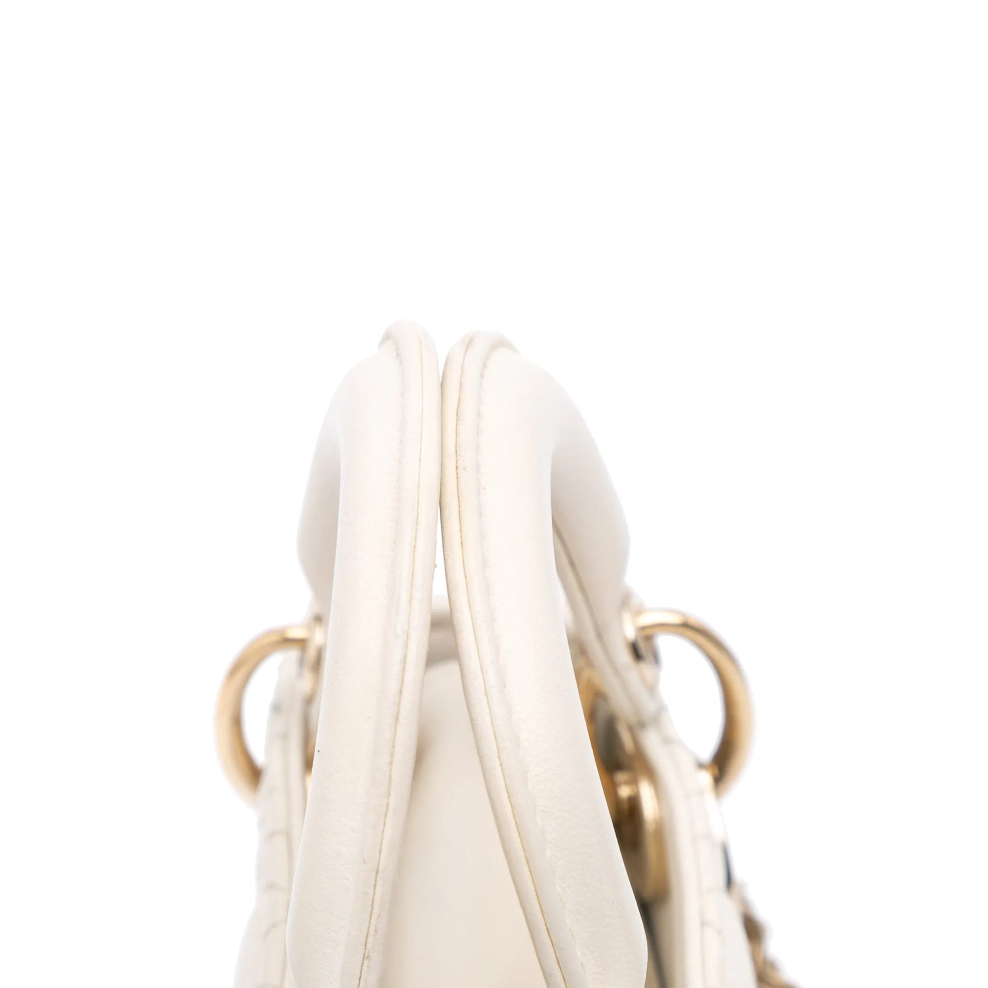 Micro Lambskin Cannage Lady Dior