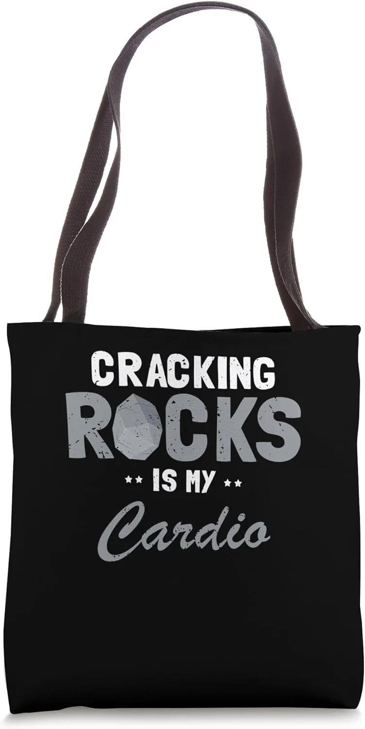 Mineral Collecting Design Tote Bag