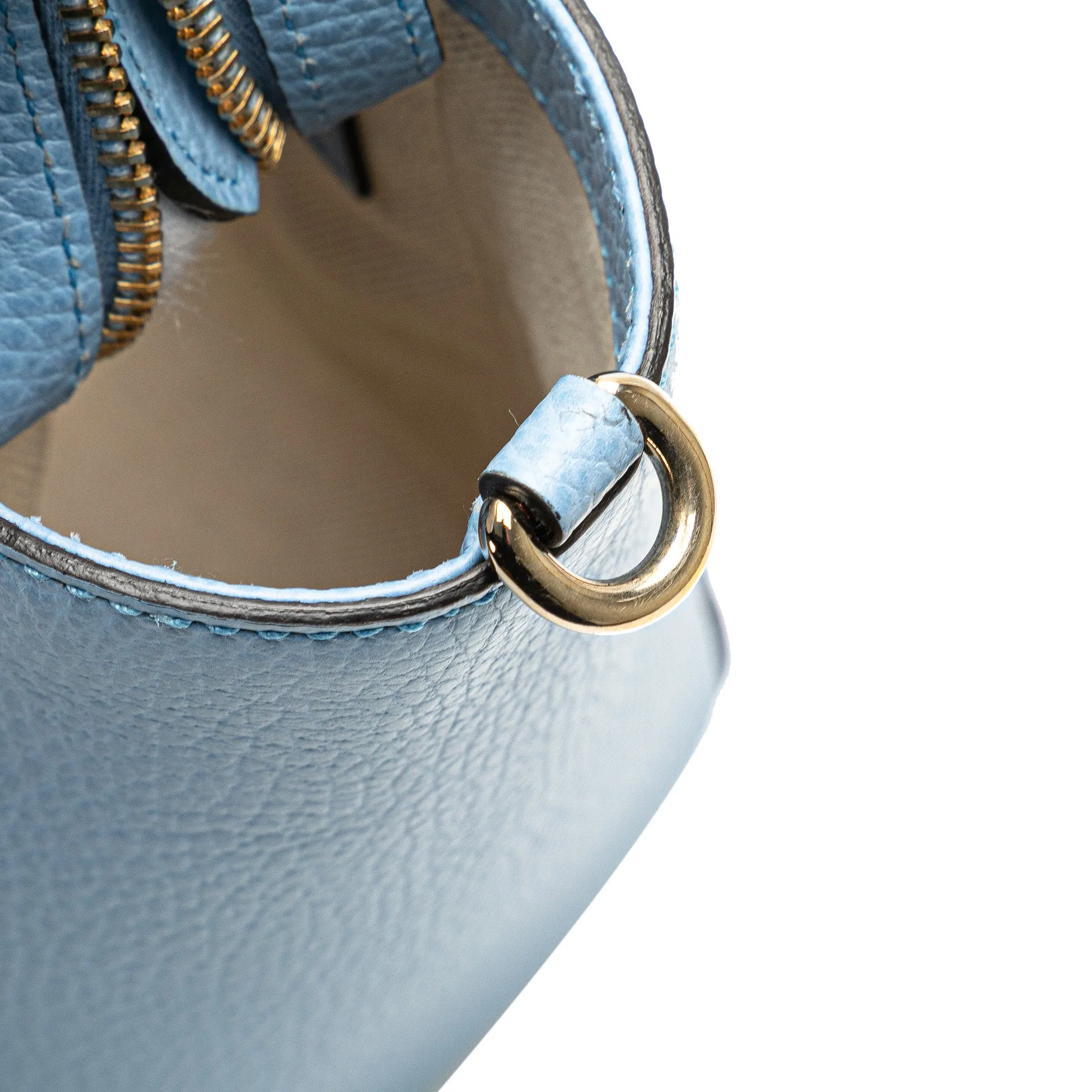 Mini Leather Swing Satchel