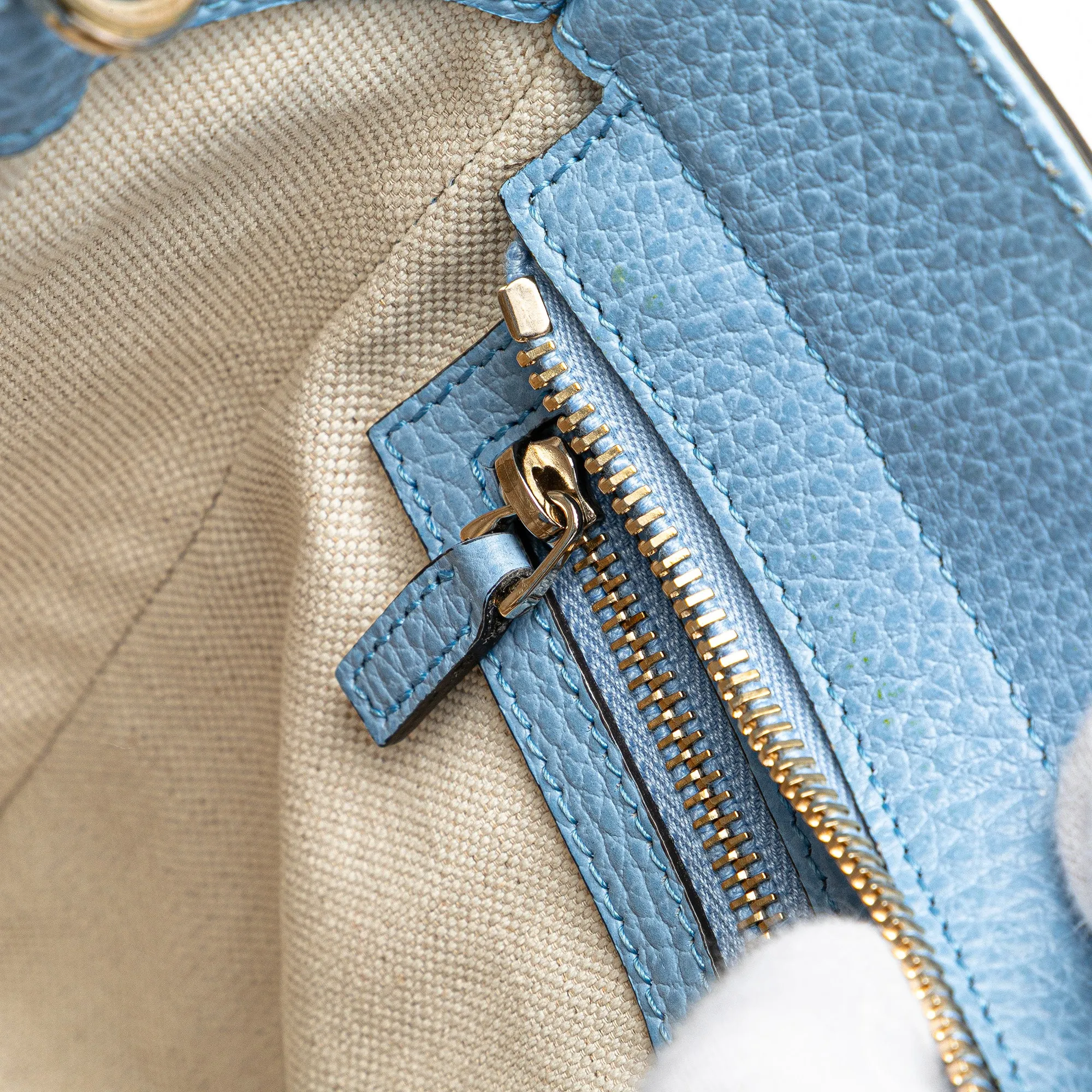 Mini Leather Swing Satchel
