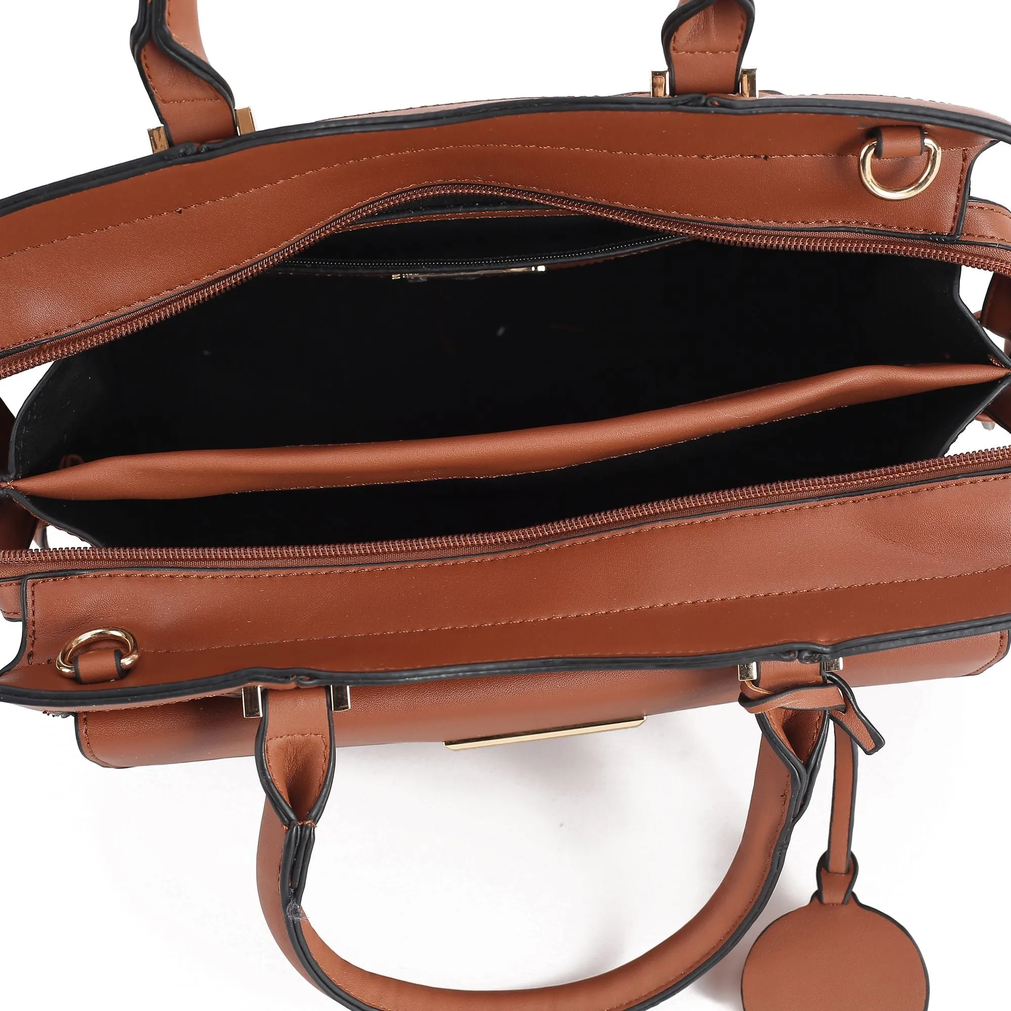 MKF Collection Alyssa Satchel Handbag Vegan Leather Women by Mia k