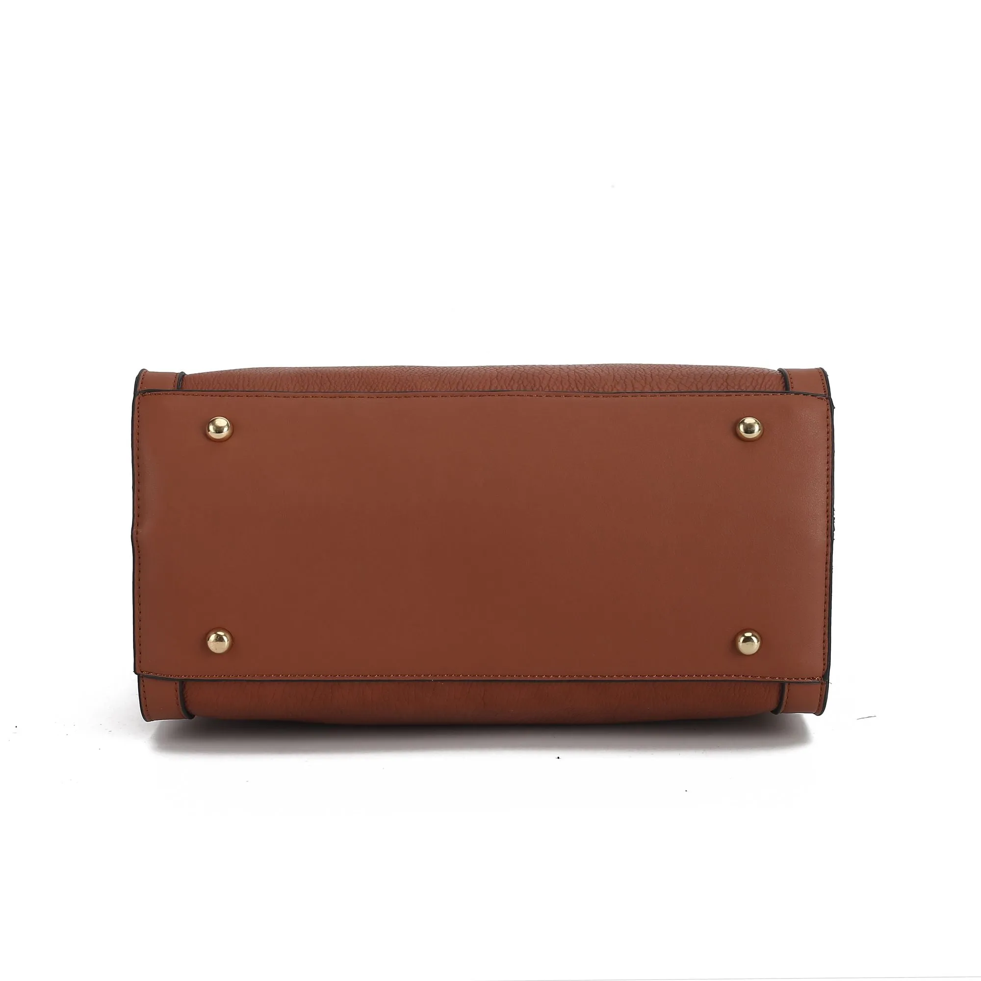 MKF Collection Alyssa Satchel Handbag Vegan Leather Women by Mia k