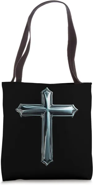 Modern Cross Design Tote Bag