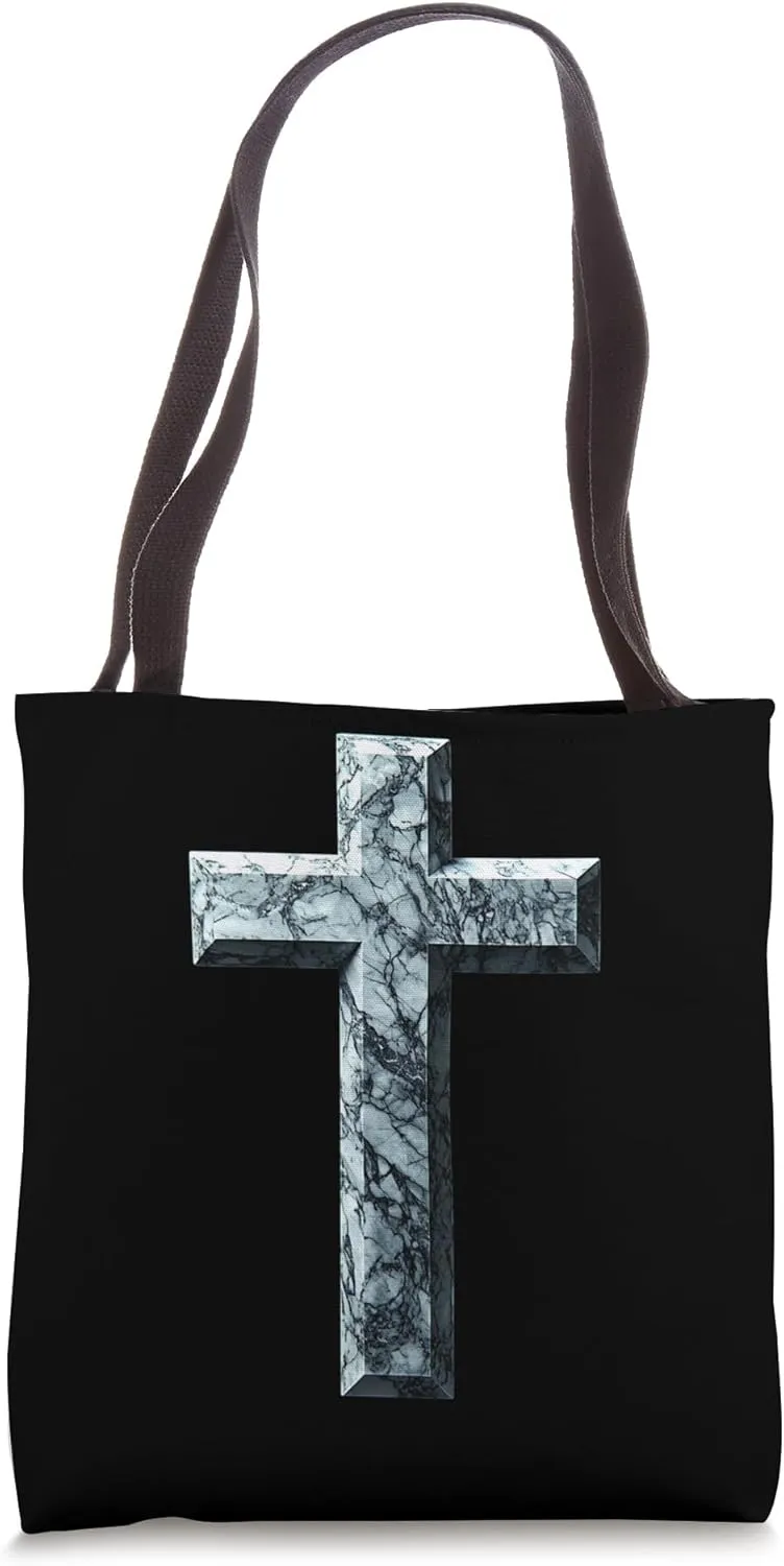 Modern Cross with Elegant Design Tote Bag