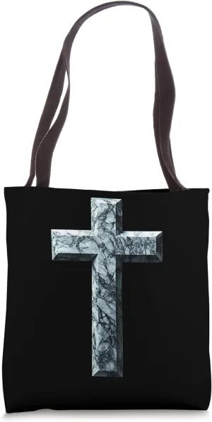 Modern Cross with Elegant Design Tote Bag