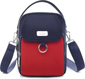 Mokcoliy]【Versatile Crossbody Bag Women's Korean Fashion Small Shoulder Purse, Breathable Oxford Mom Handbag with Adjustable Strap, Lightweight Daily Use Accessory for Casual Outfits