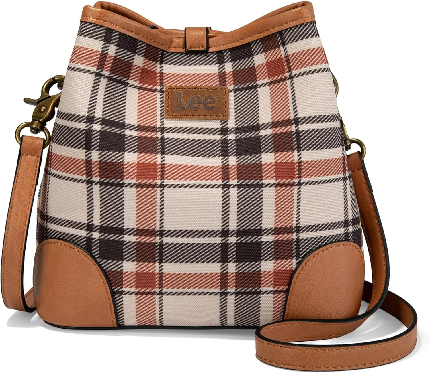 Montana West x Lee Bucket Bags for Women Drawstring Hobo Bags with Crossbody Strap