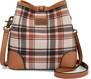 Montana West x Lee Bucket Bags for Women Drawstring Hobo Bags with Crossbody Strap