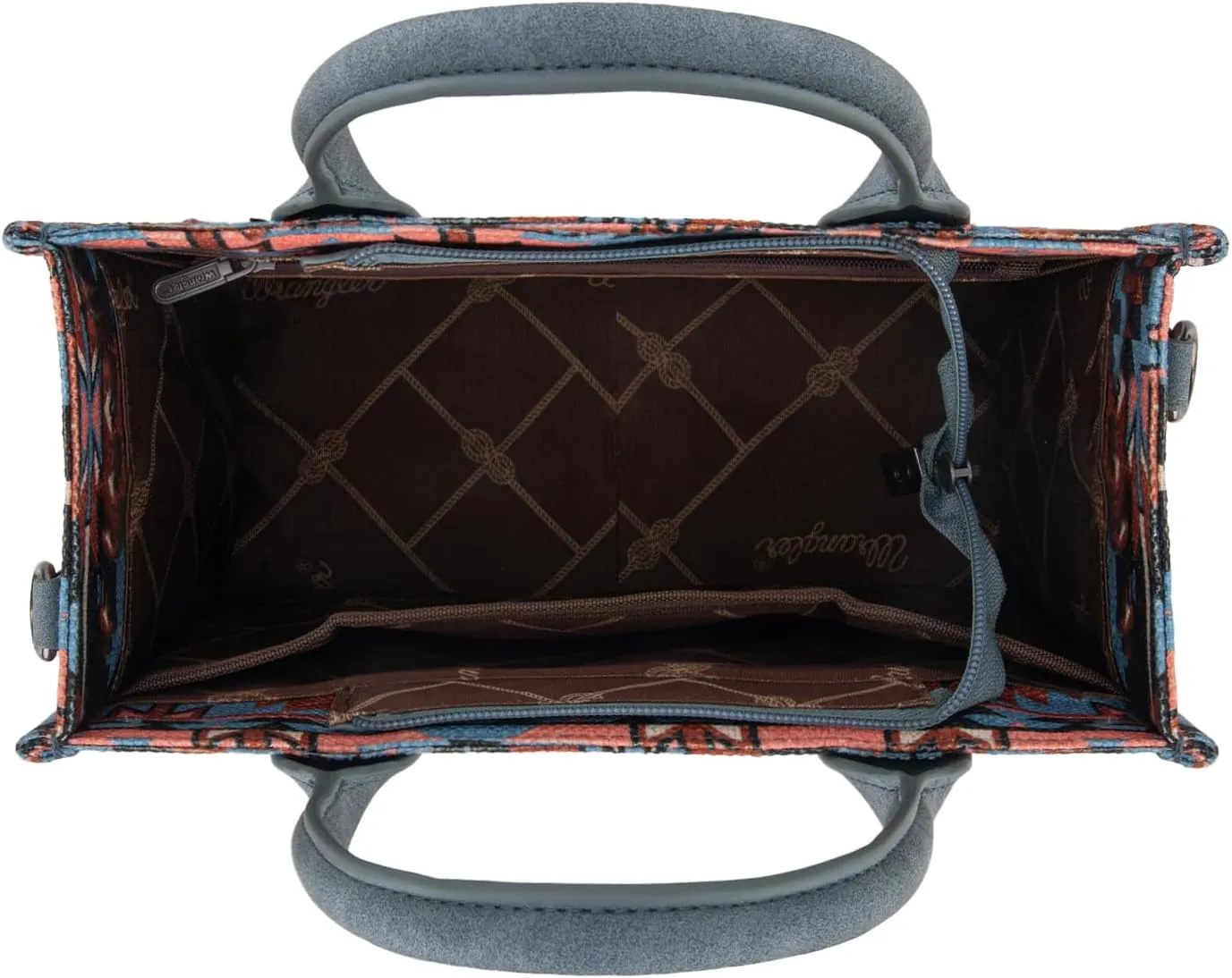 Montana West X Wrangler Tote Bag for Women Boho Aztec Shoulder Purse Top Handle Satchel Handbag