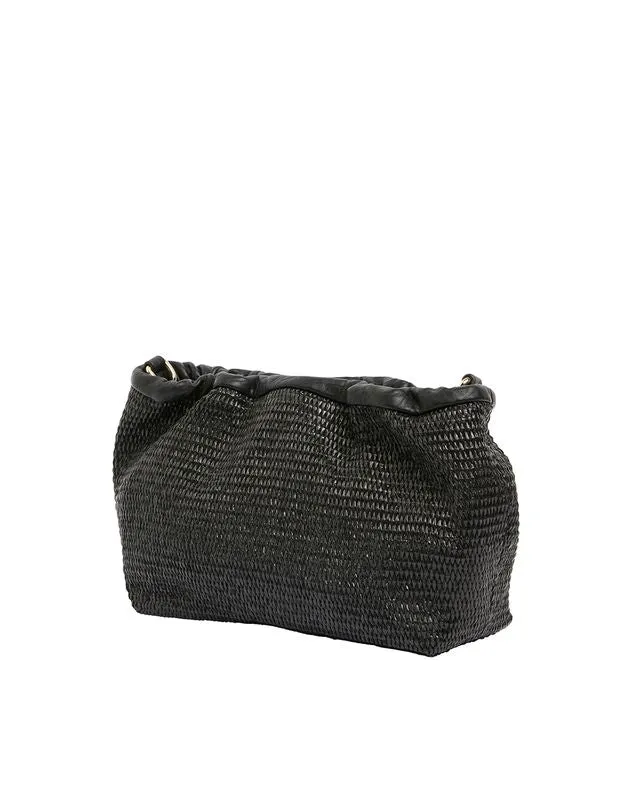 Monty Bag - Black Woven