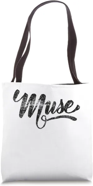 Muse Handwritten Script Custom Design Tote Bag