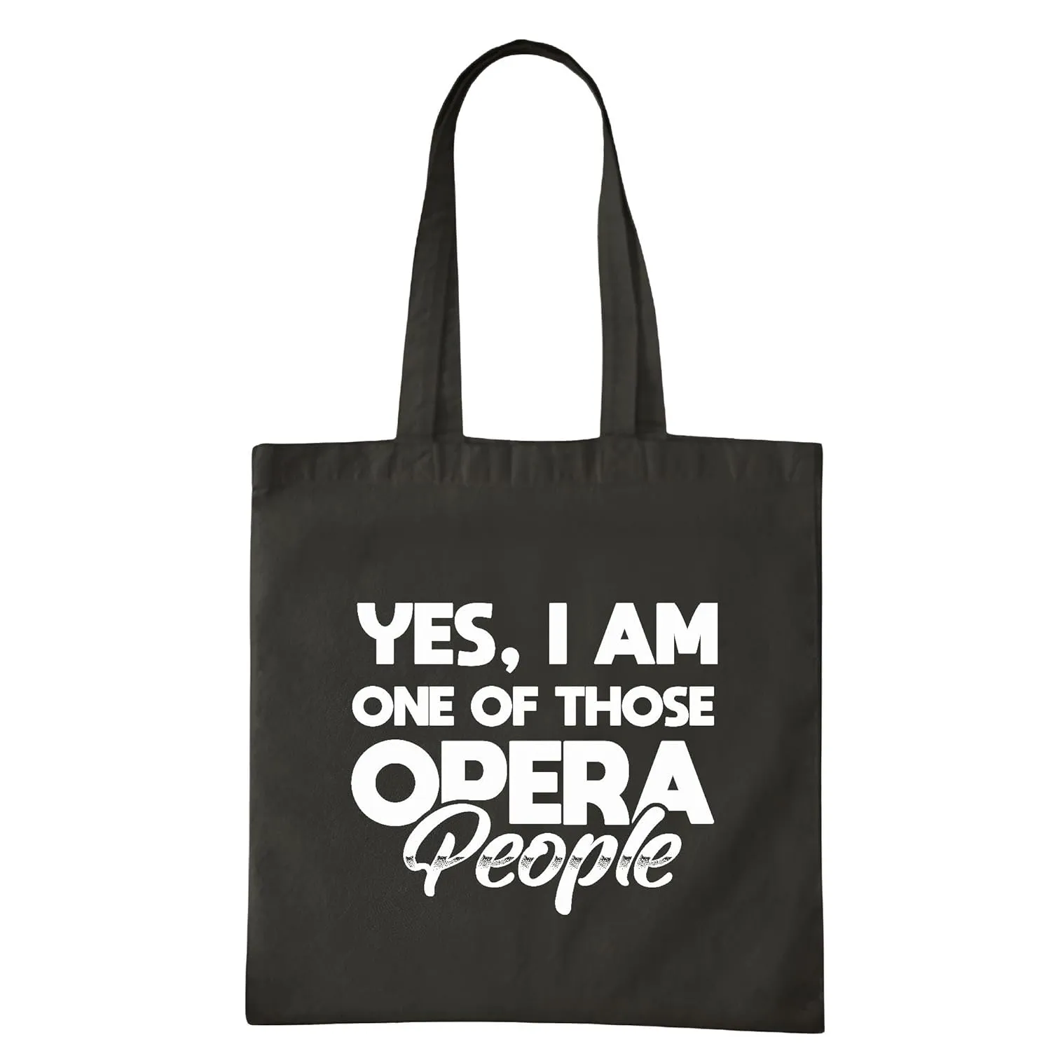 Music Lover Gift Idea for Opera Fans Songwriter Present Navy Black Multicolor Canvas Tote Bag