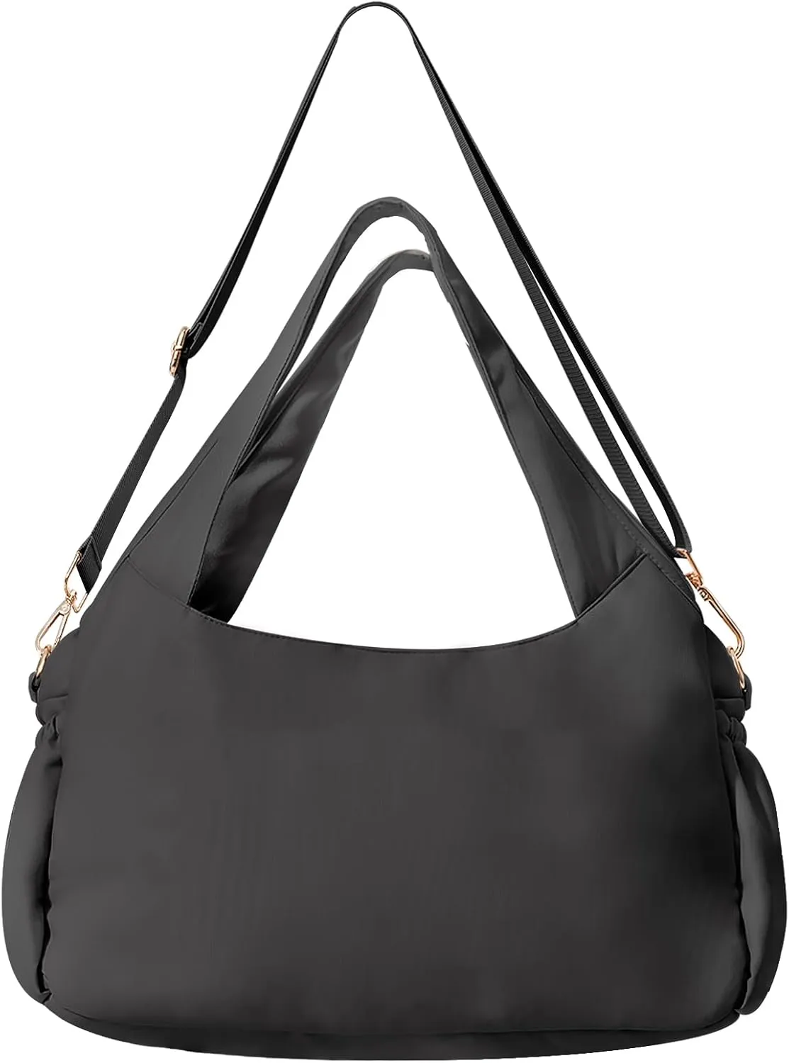 NAARIIAN Women Waterproof Top-Handle Tote Handbag Cotton Padded Hobo Purse With Detachable Strap