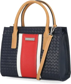 Nautica Womens Sandy Jr. Top Handel Satchel with Removable Crossbody Strap