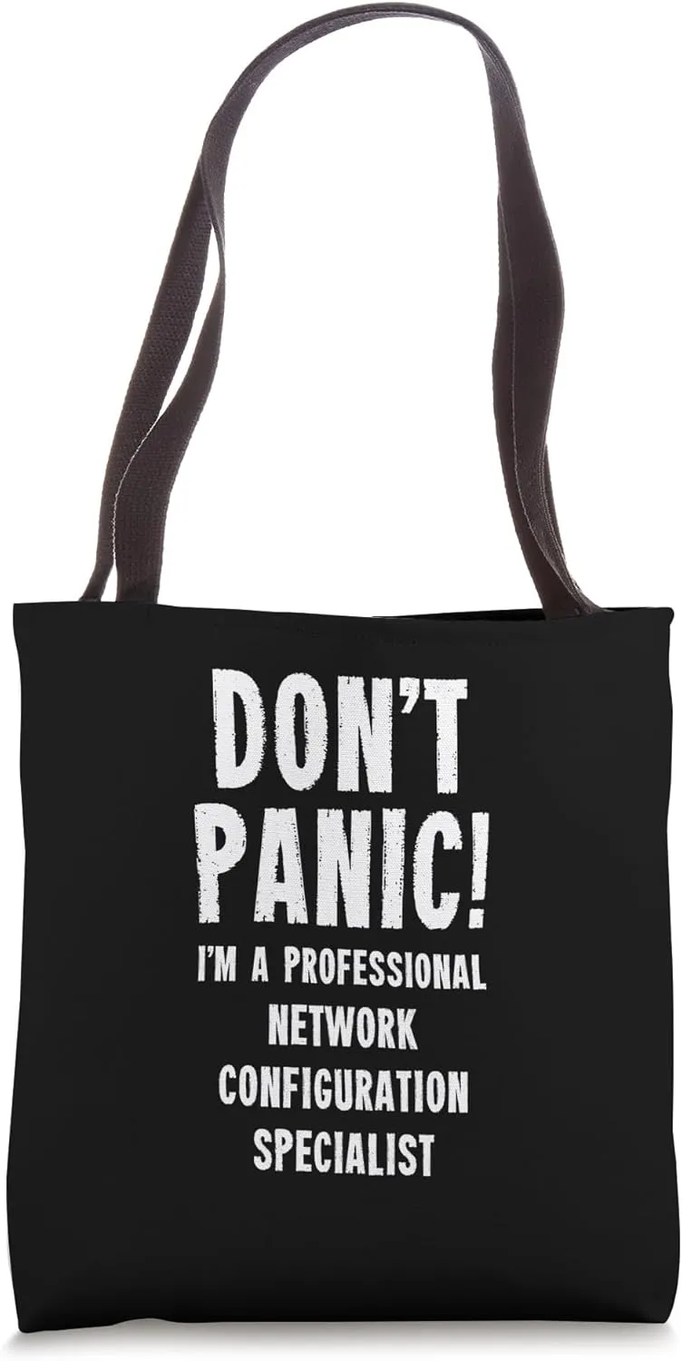 Network Configuration Specialist Tote Bag