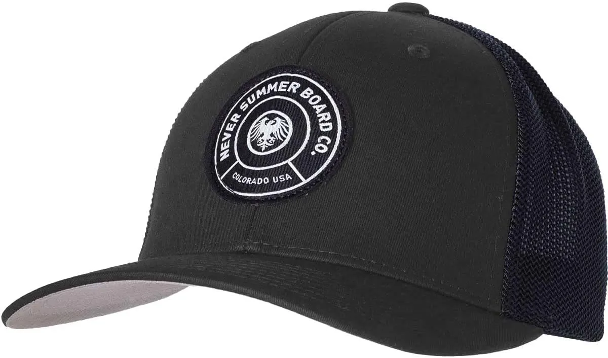 Never Summer Board Co Flex Fit Mesh Back Hat