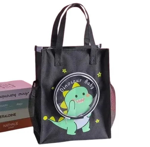 NIYO TOYS Kids Tote Handbag with Pocket - Cute & Durable