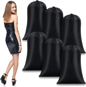 Nuanchu 6 Pcs 40 x 60 Extra Large Laundry Bag Giant Storage Laundry Reusable Multipurpose Bag for Damp Proof Luggage Suitcase Clothes Comforters Furniture Blankets Cover