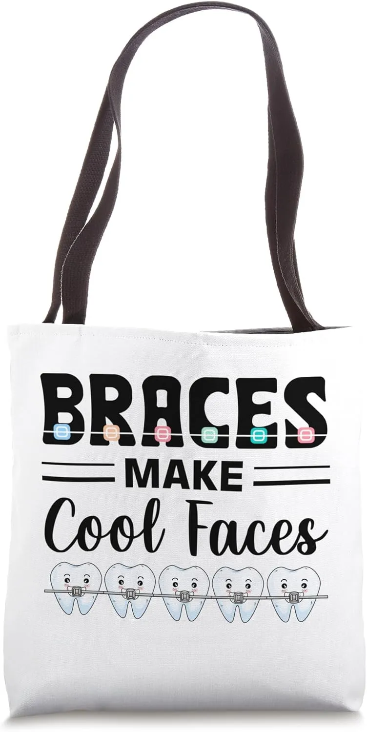 Orthodontist Braces Orthodontic Receptionist Tote Bag