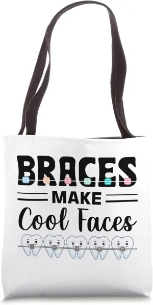 Orthodontist Braces Orthodontic Receptionist Tote Bag