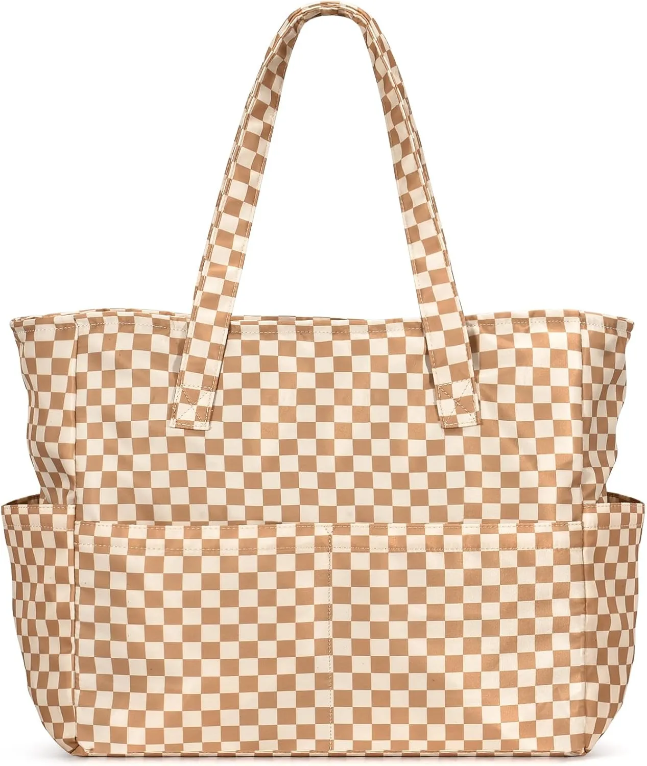 oscaurt Beach Bags for Women Large Waterproof Sandproof Beach Tote Swim Pool Bag with Zipper for Travel Vacation Essentials