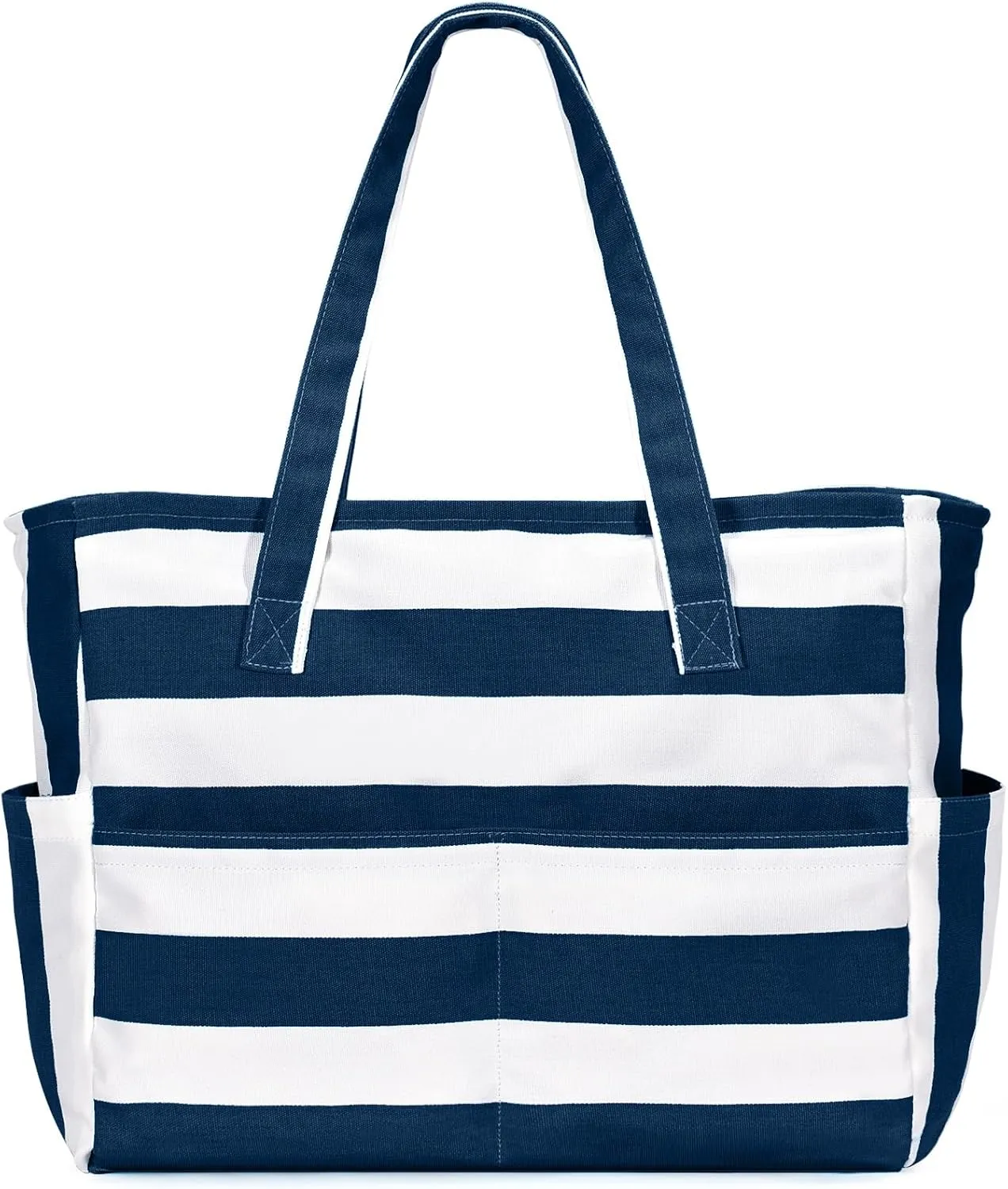 oscaurt Beach Bags for Women Large Waterproof Sandproof Beach Tote Swim Pool Bag with Zipper for Travel Vacation Essentials
