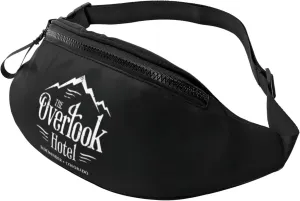Overlook Hotel Unisex Adjustable Leisure Waist Bag Outdoor Sports Running Waist Bag Business Travel Mobile Phone Bag