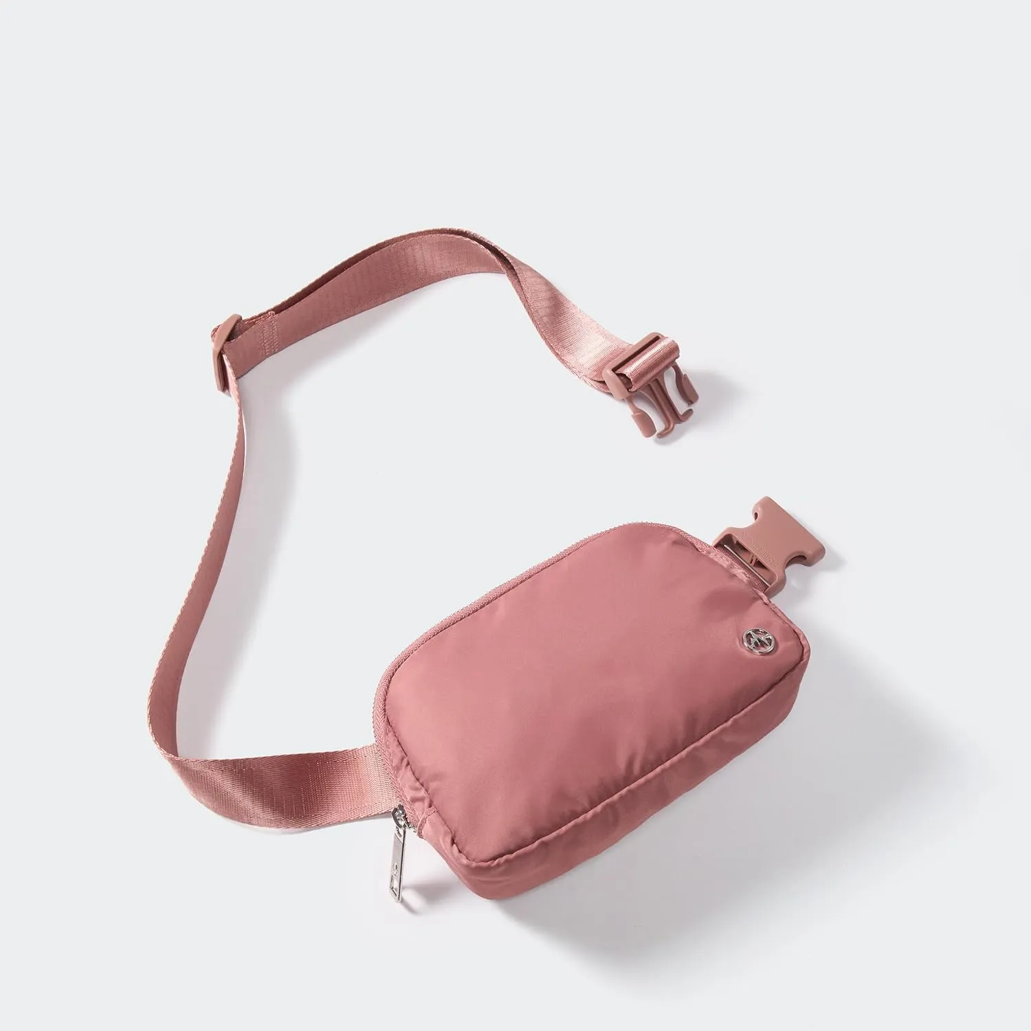 Pander Everywhere Belt Bag for Women, Fashion Waist Packs, Crossbody Bags with Adjustable Strap (Mauve).