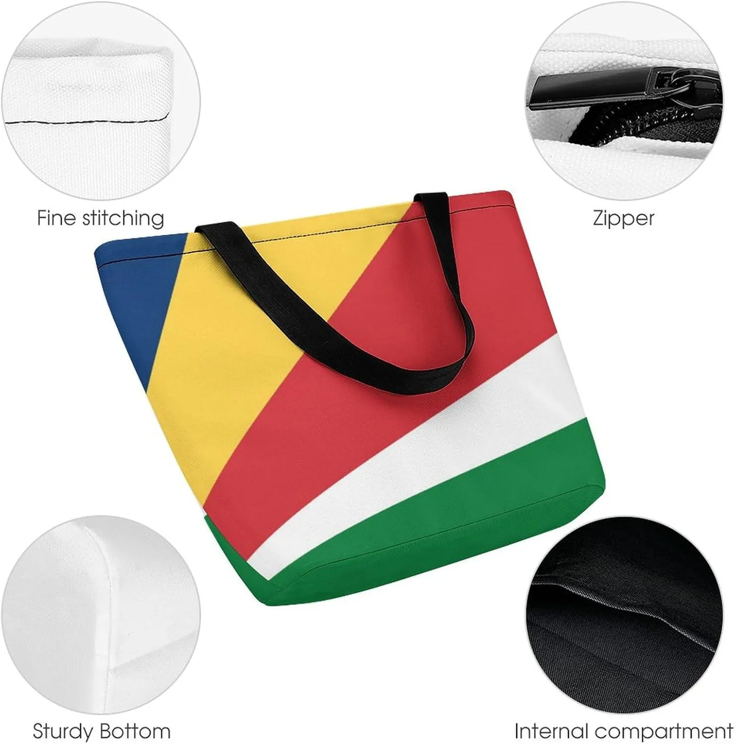 Papua New Guinea Flag Women's Large Hobo Handbag Stylish Design for Work and Play