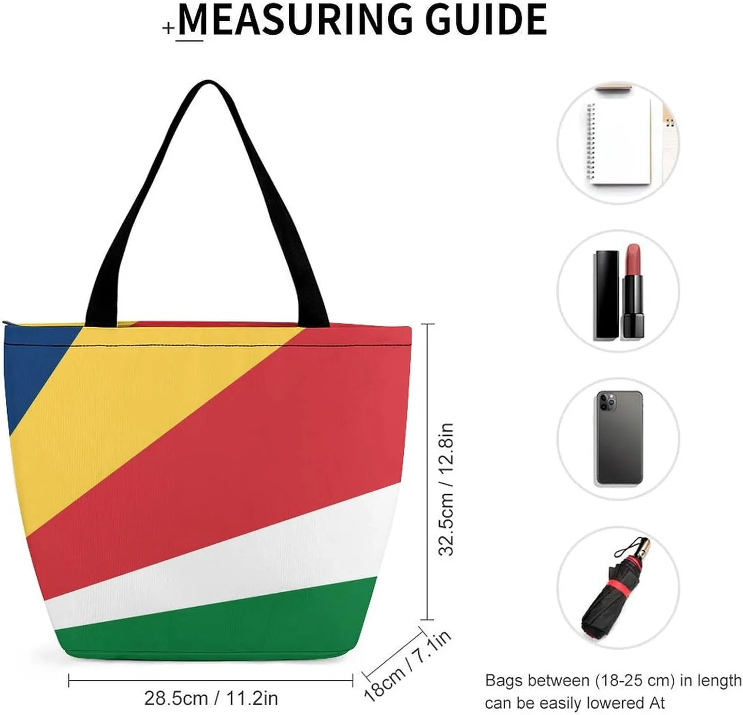 Papua New Guinea Flag Women's Large Hobo Handbag Stylish Design for Work and Play