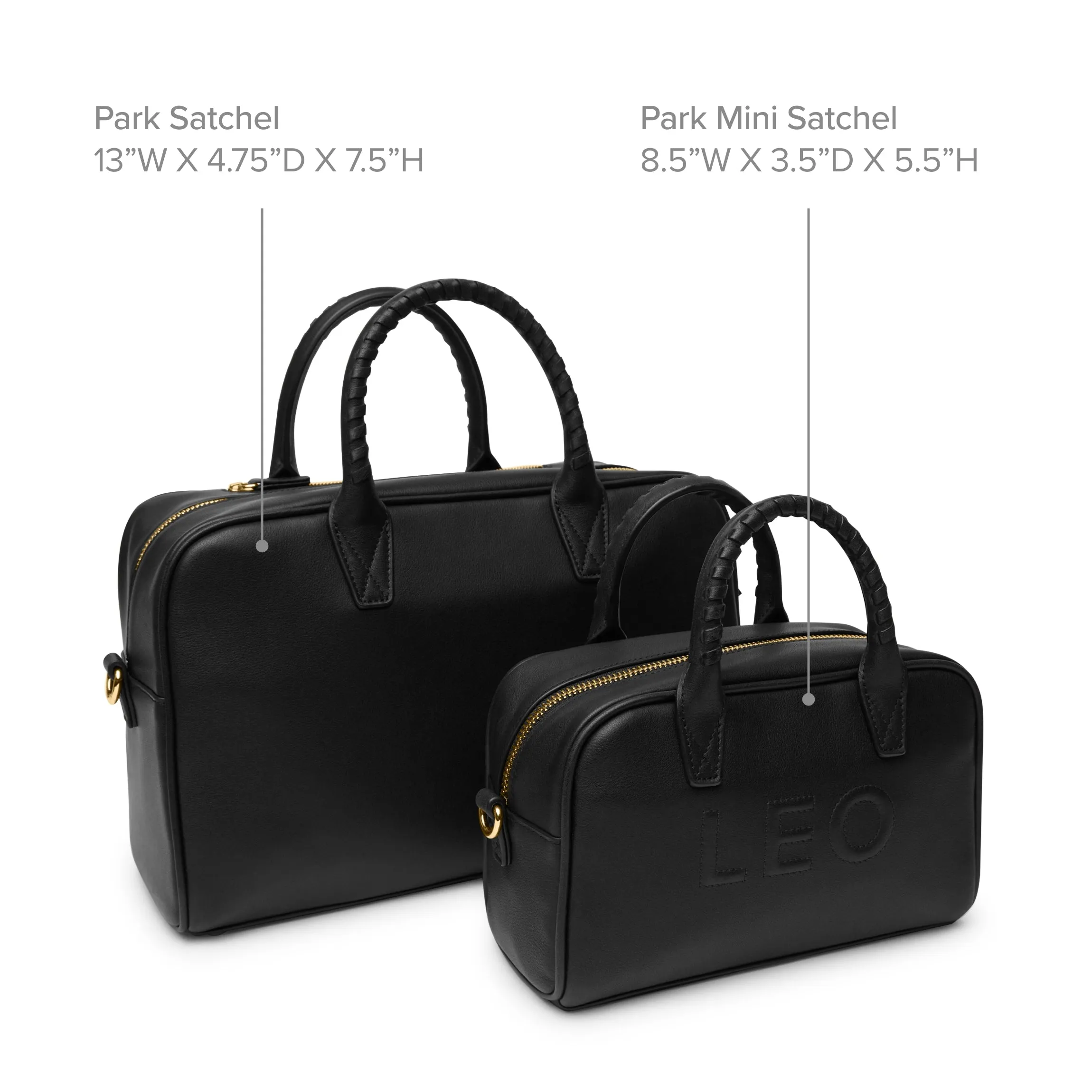 Park Satchel Navy Blue