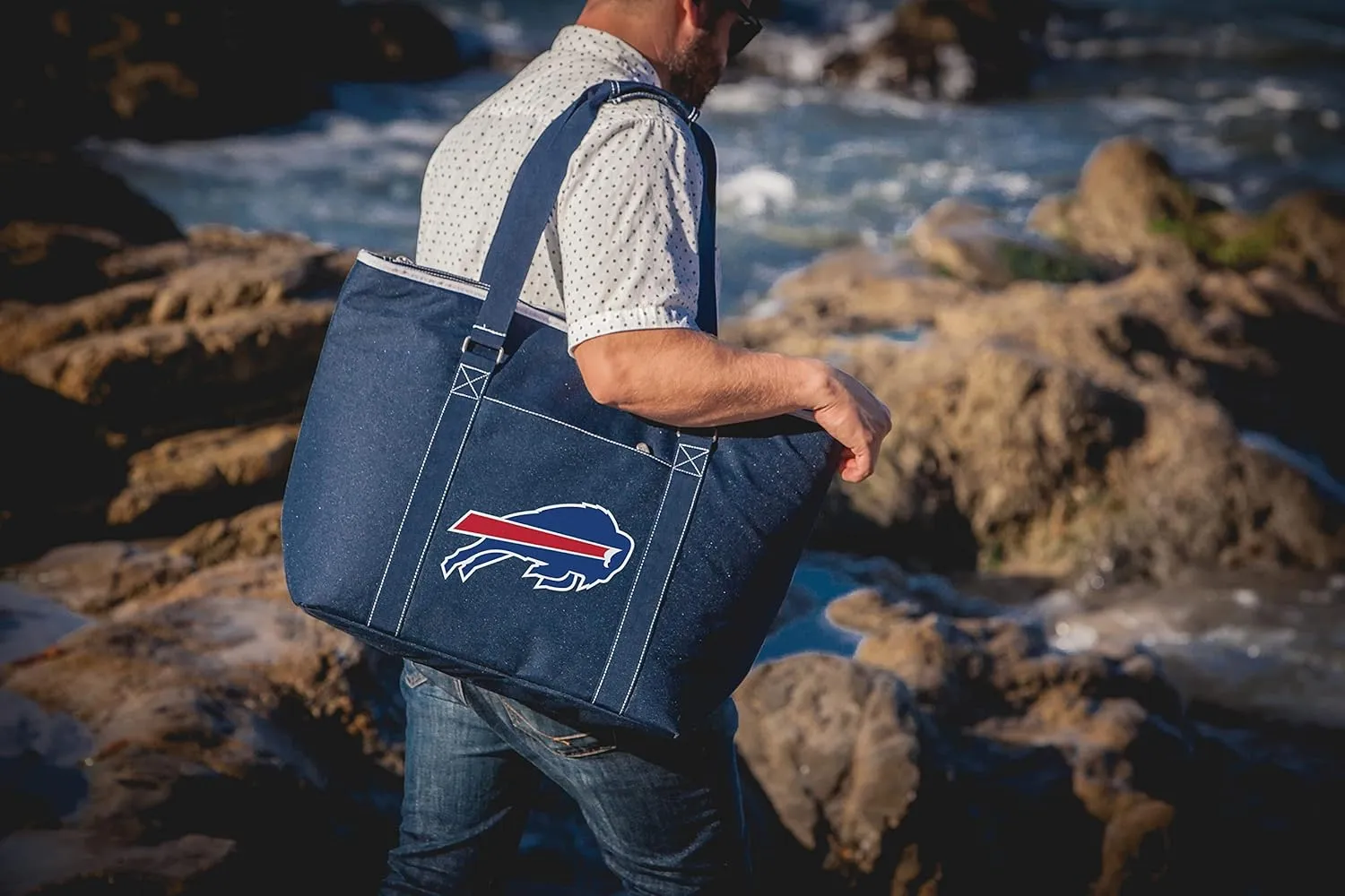 PICNIC TIME NFL Tahoe XL Tote Cooler Bag - Soft Cooler Bag - Picnic Cooler