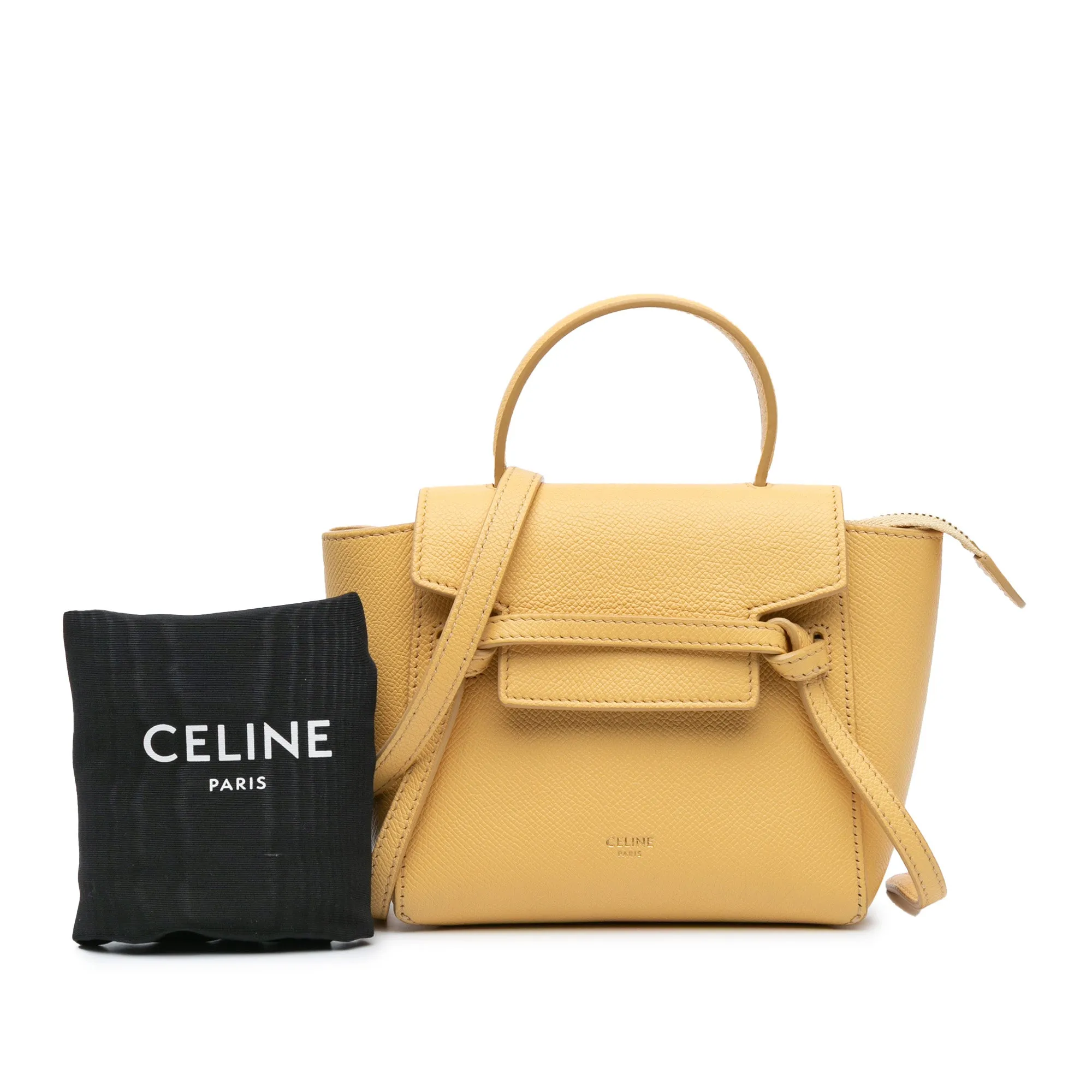 Pico Grained Calfskin Belt Bag