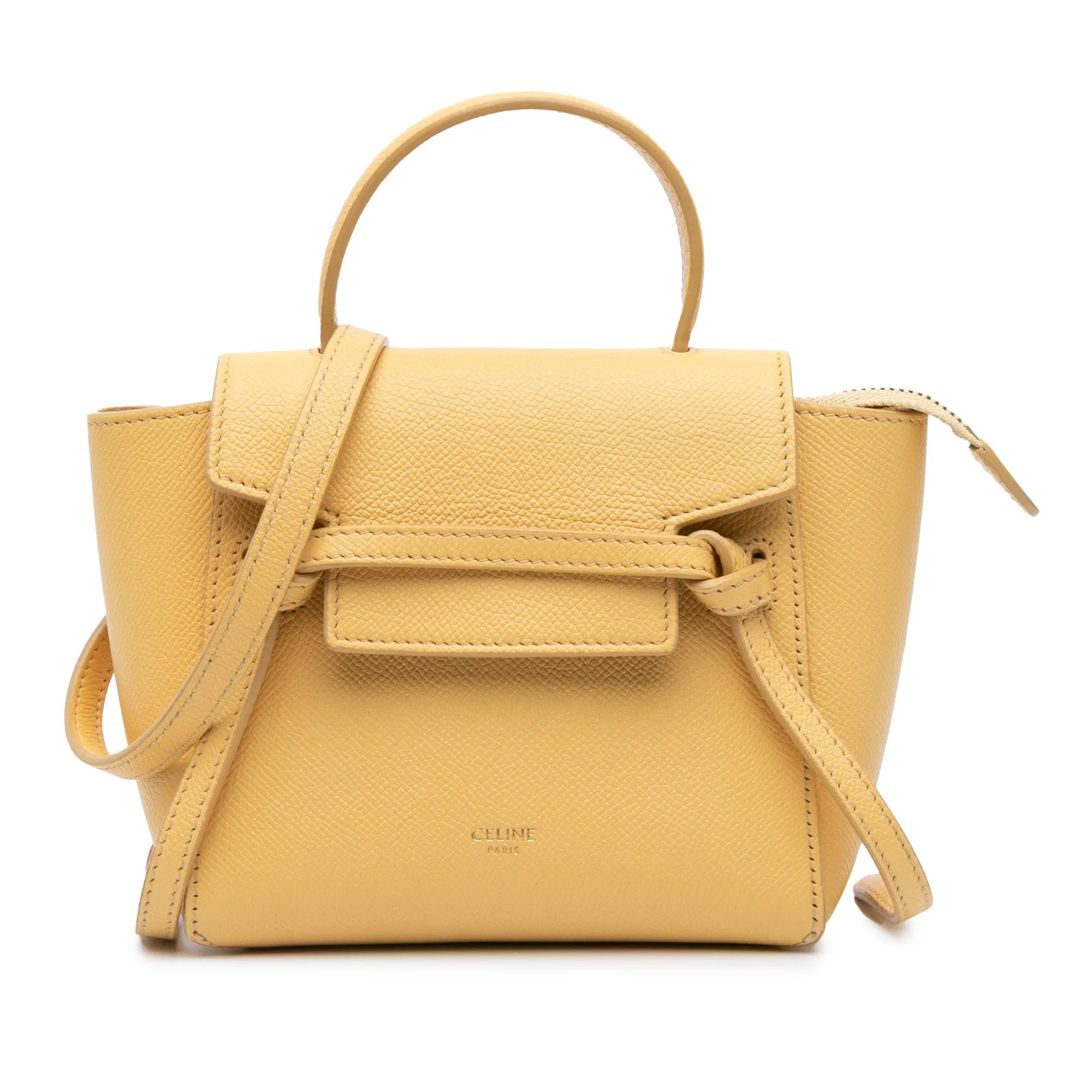 Pico Grained Calfskin Belt Bag
