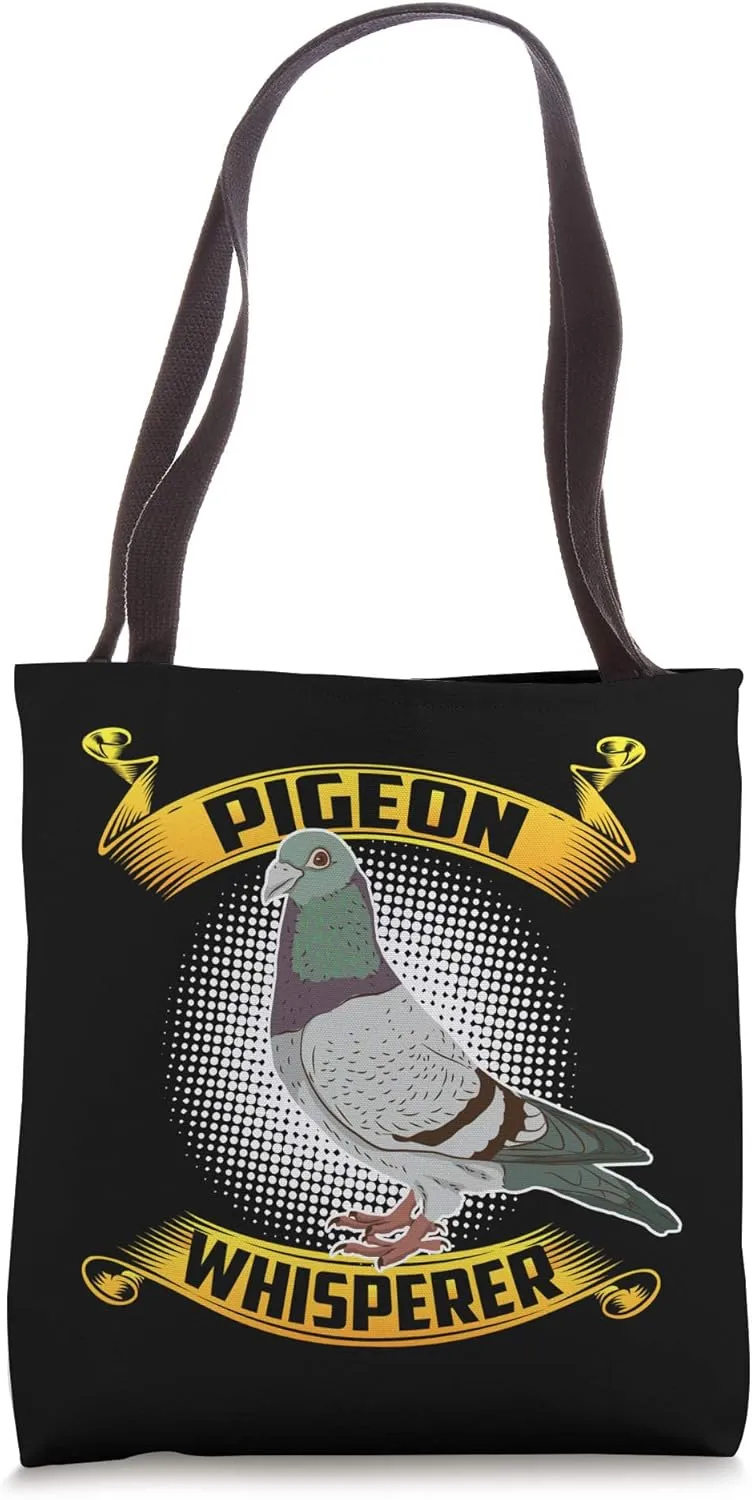 Pigeon Whisperer Tote Bag