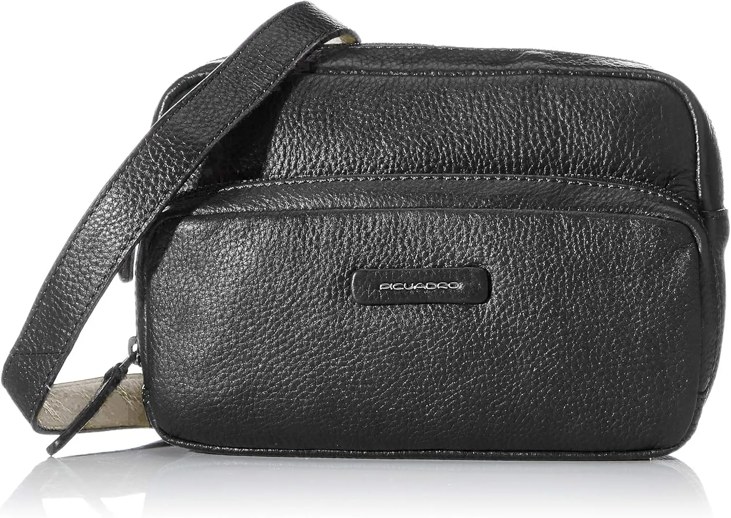 Piquadro Unisex_Adult Pilot Case, Black (Nero), 22 Centimeters