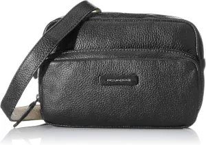 Piquadro Unisex_Adult Pilot Case, Black (Nero), 22 Centimeters