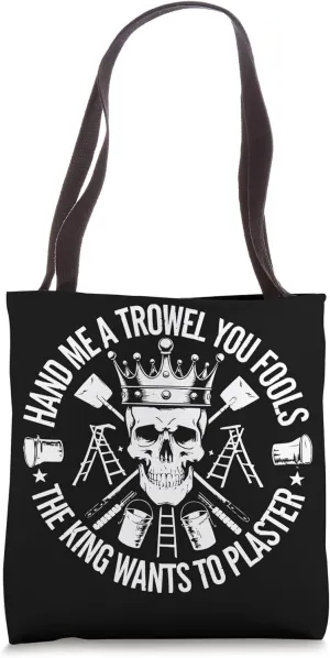 Plasterer Trowel Job Profession Plaster Construction Worker Tote Bag
