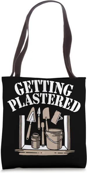 Plasterer Trowel Job Profession Plaster Construction Worker Tote Bag