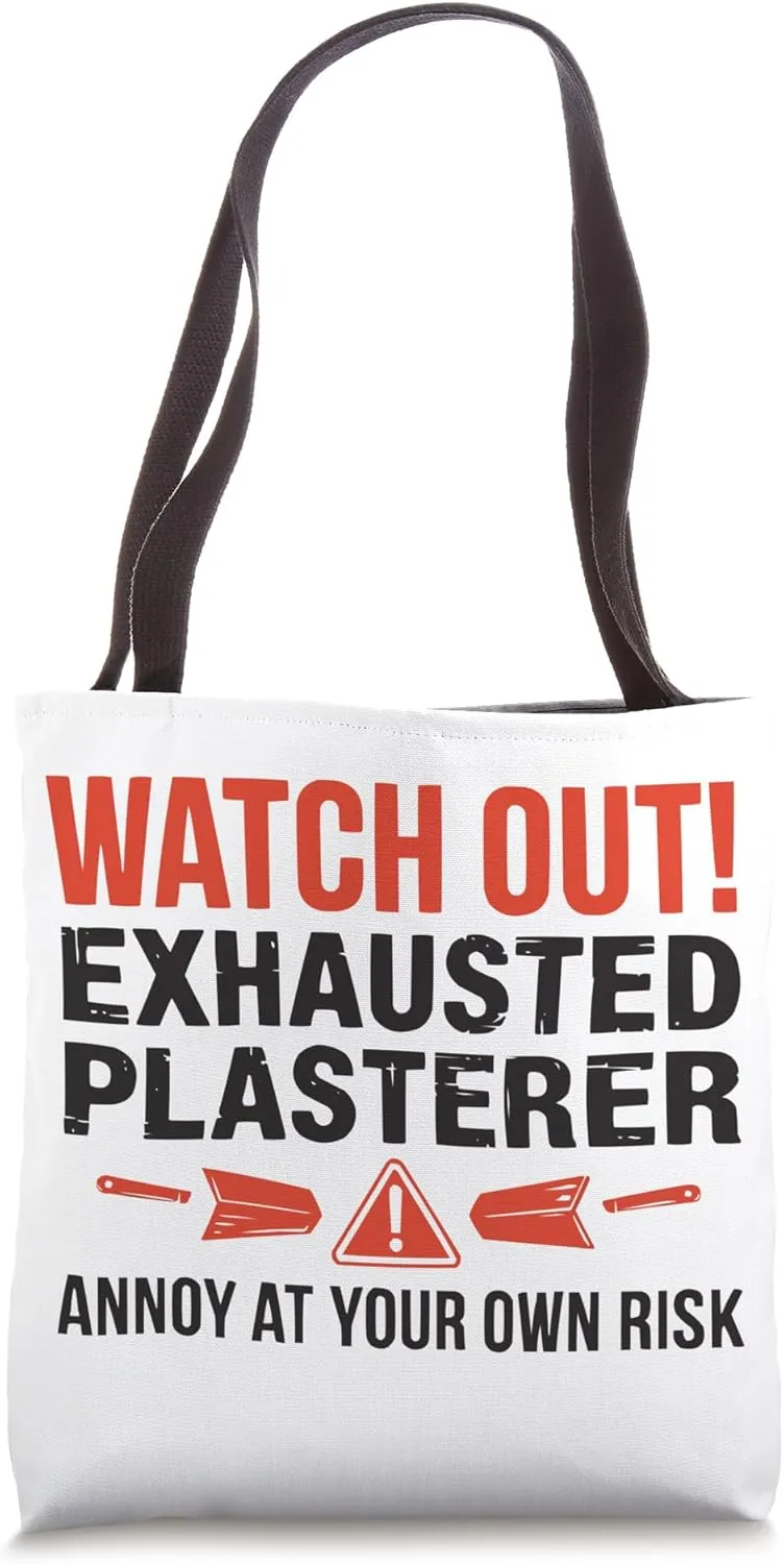 Plasterer Trowel Job Profession Plaster Construction Worker Tote Bag
