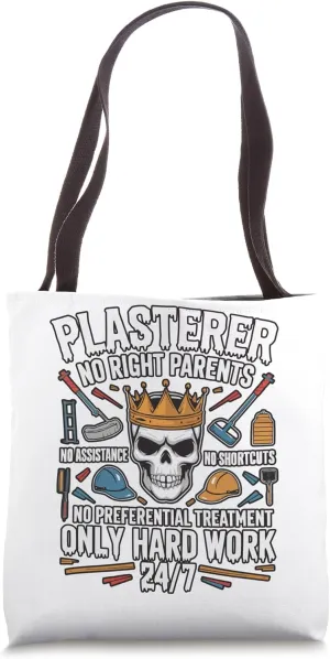 Plasterer Trowel Job Profession Plaster Construction Worker Tote Bag