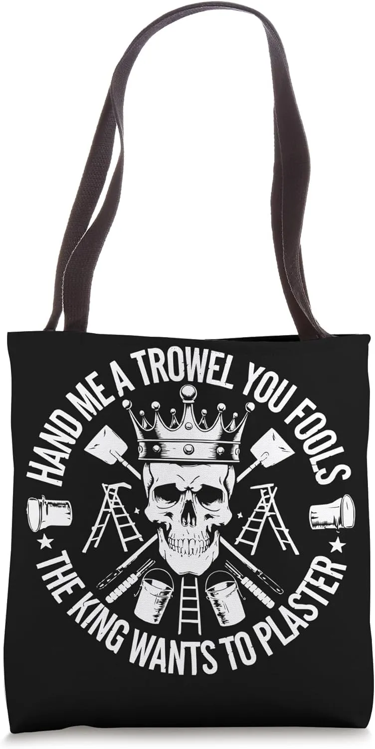 Plasterer Trowel Job Profession Plaster Construction Worker Tote Bag