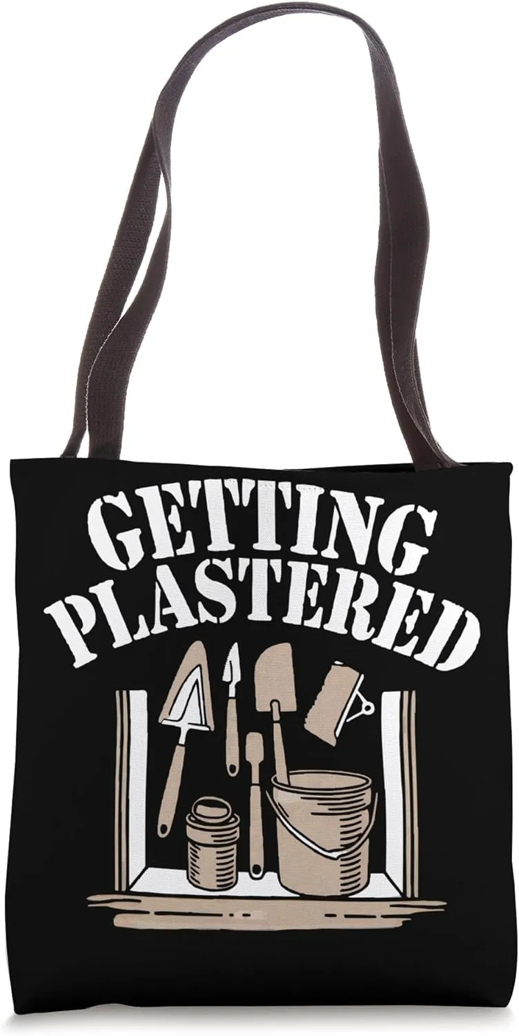 Plasterer Trowel Job Profession Plaster Construction Worker Tote Bag