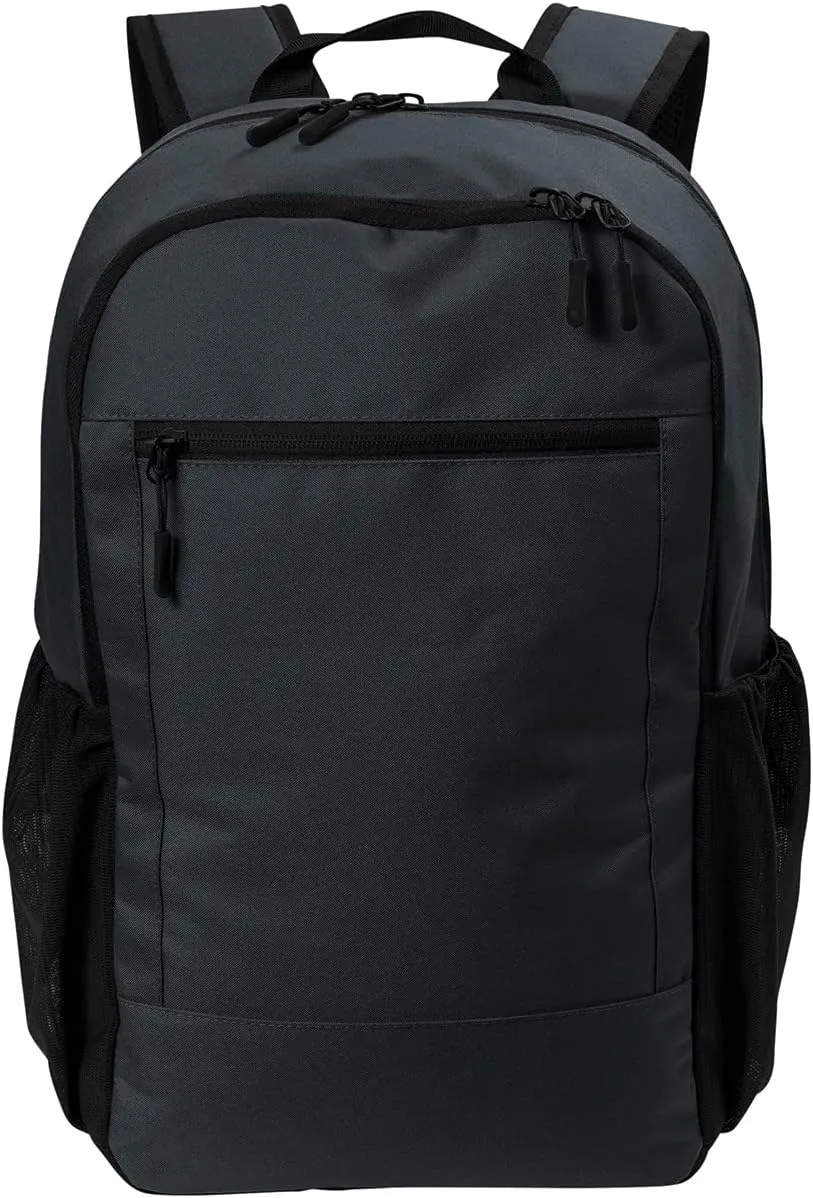 Port Authority Daily Commute Backpack BG226, Grey Smoke, OSFA