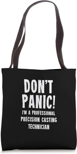 Precision Casting Technician Tote Bag