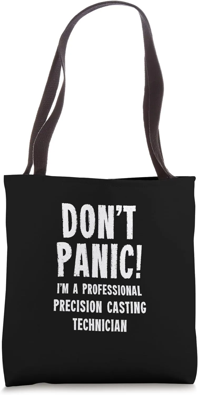 Precision Casting Technician Tote Bag